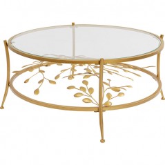 Coffee Table Leafline Gold Ø88cm